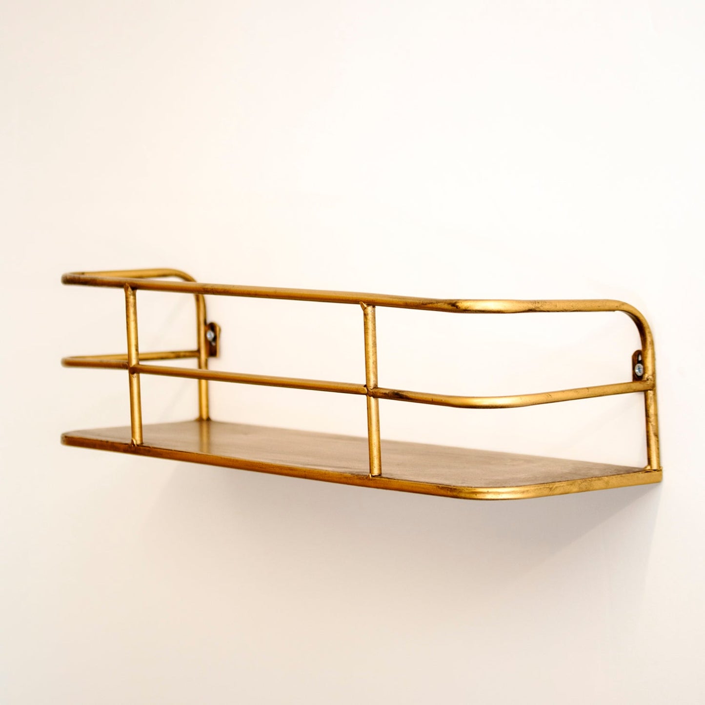 Veynor | Gold Metal Wall Shelf