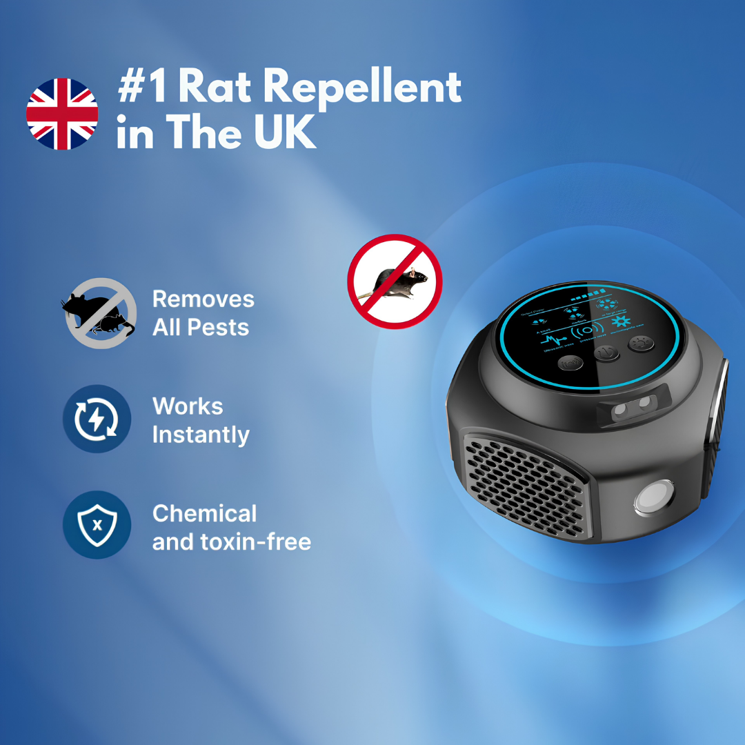 Ultrasonic Rodent Repellent Plug-In for Home and Garden