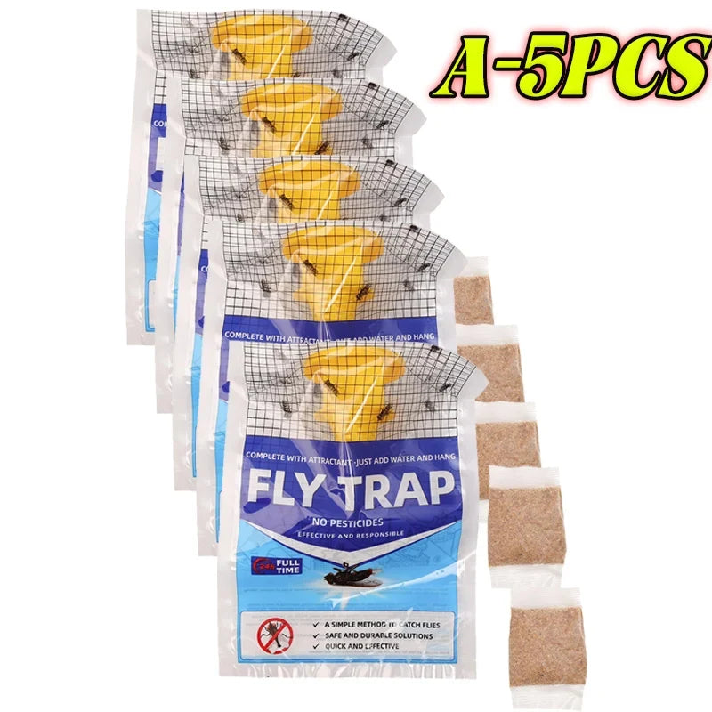 BaitLine | Outdoor Disposable Fly Trap with Water-Soluble Bait