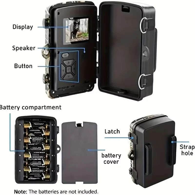 TrailGlance | Night Vision Outdoor Wildlife Trail Camera