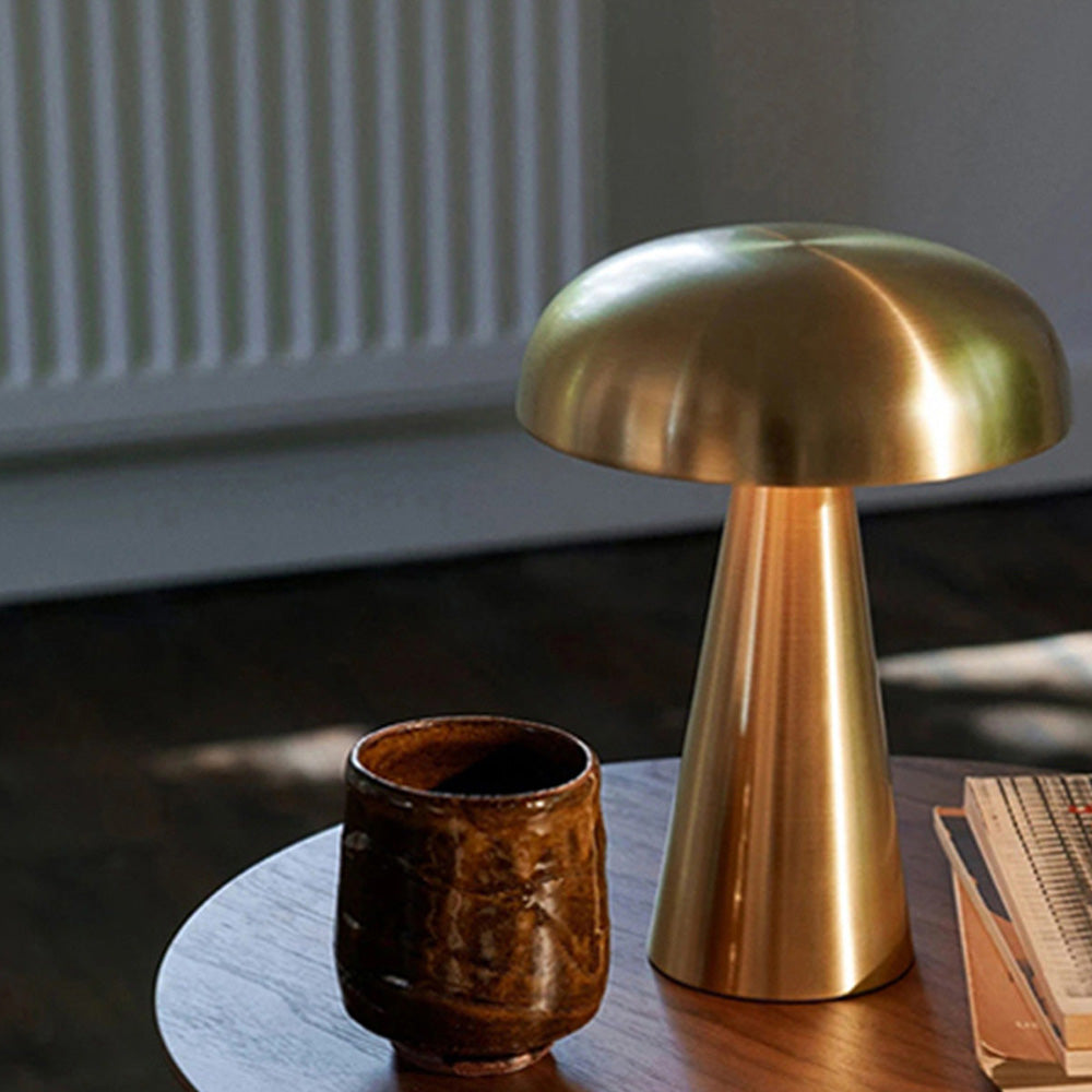 Sorell | Nordic-Inspired Rechargeable Dimmable Mushroom Lamp