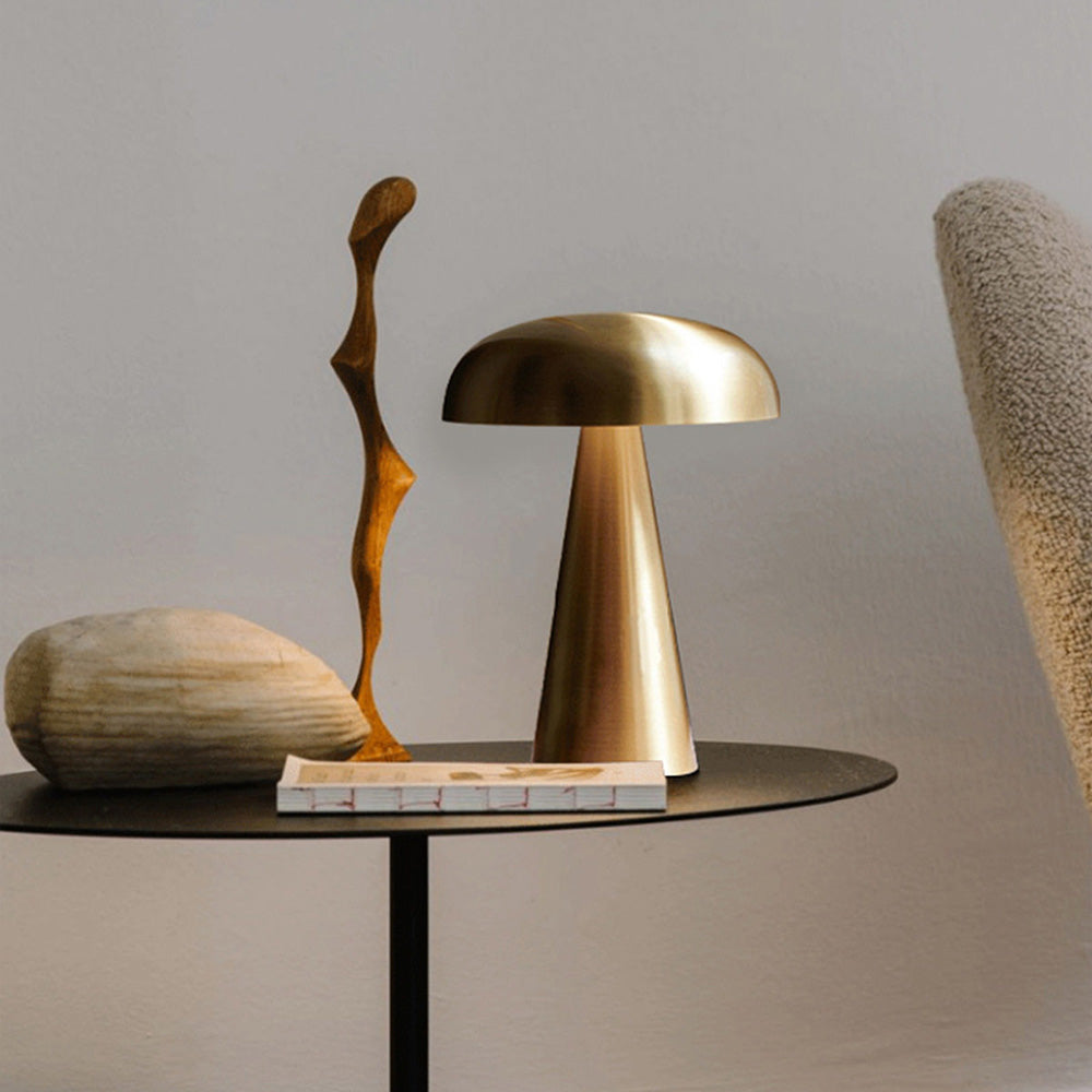 Sorell | Nordic-Inspired Rechargeable Dimmable Mushroom Lamp