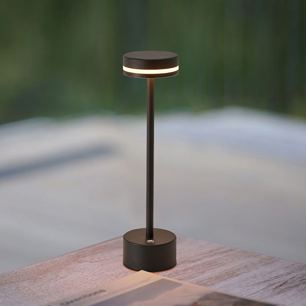 Alder | I-Shaped Rechargeable Touch Table Lamp