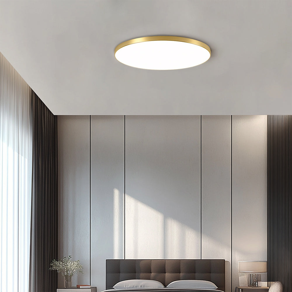 RoundLux | Contemporary Round LED Flush Mount Ceiling Light