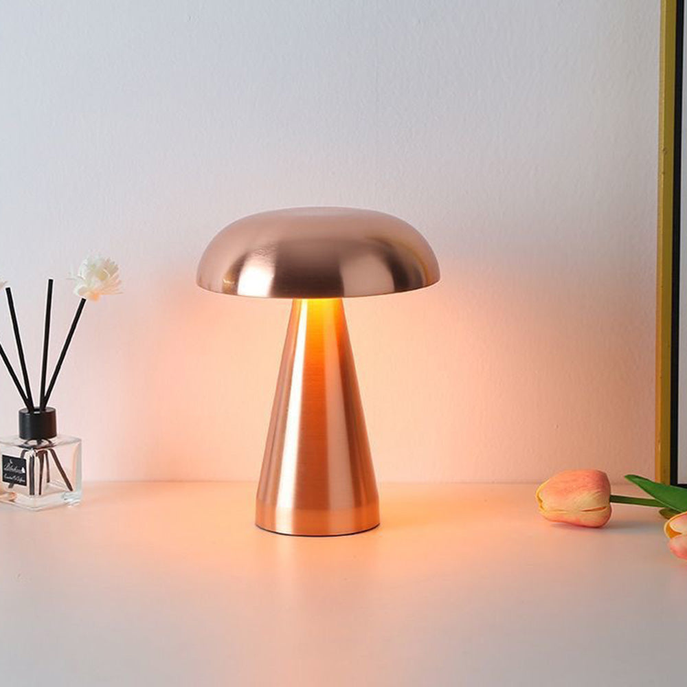 Sorell | Nordic-Inspired Rechargeable Dimmable Mushroom Lamp