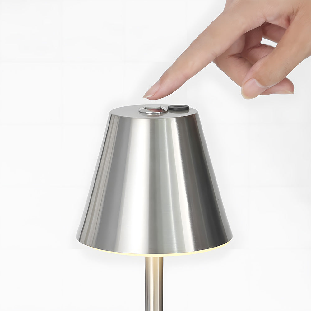 Aven | Rechargeable Touch-Control Table Lamp with Tall Stem Design