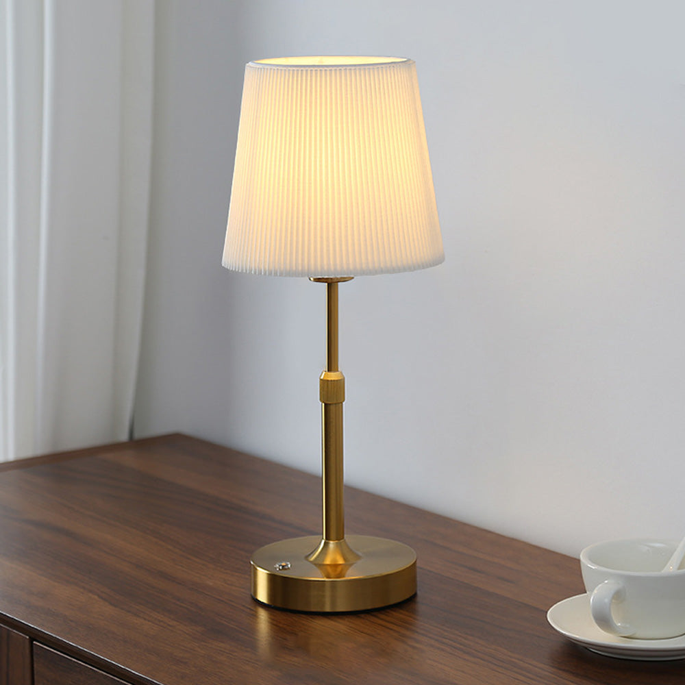 Niva | Rechargeable Nordic Telescopic Fabric Table Lamp