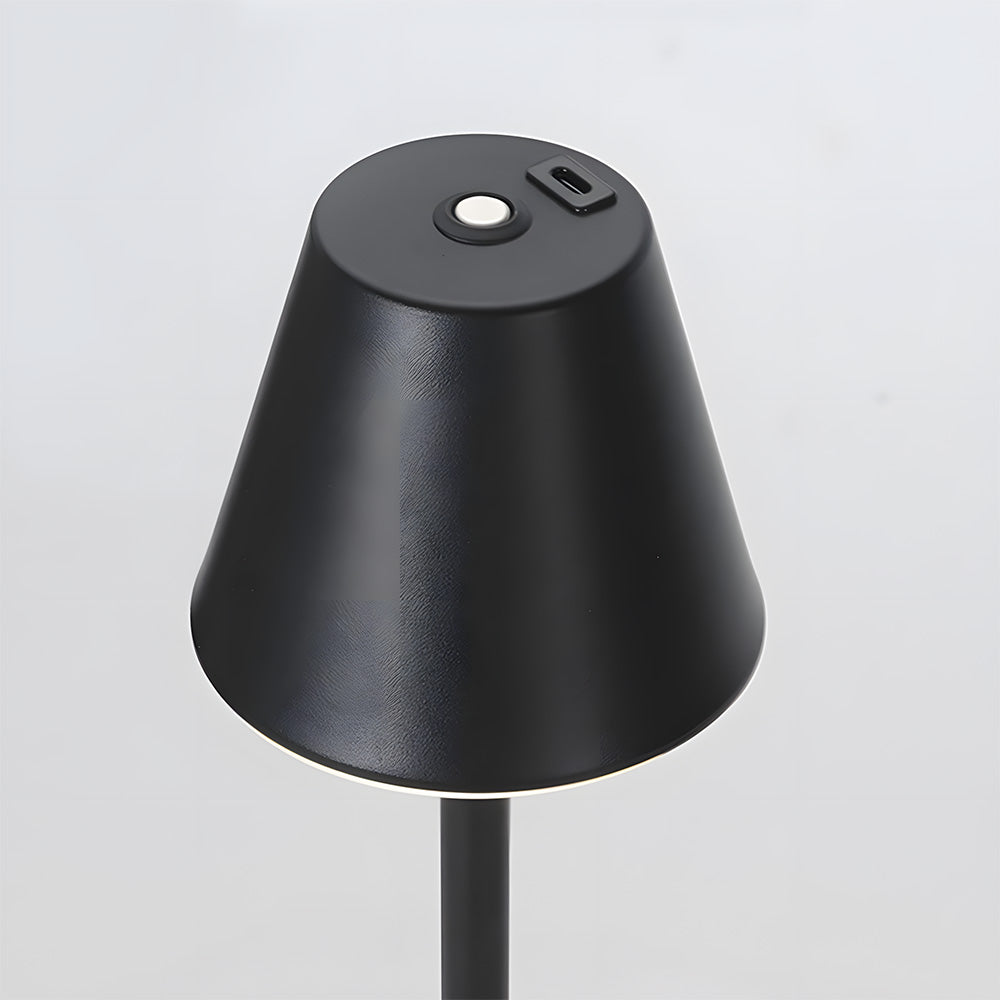 Aven | Rechargeable Touch-Control Table Lamp with Tall Stem Design
