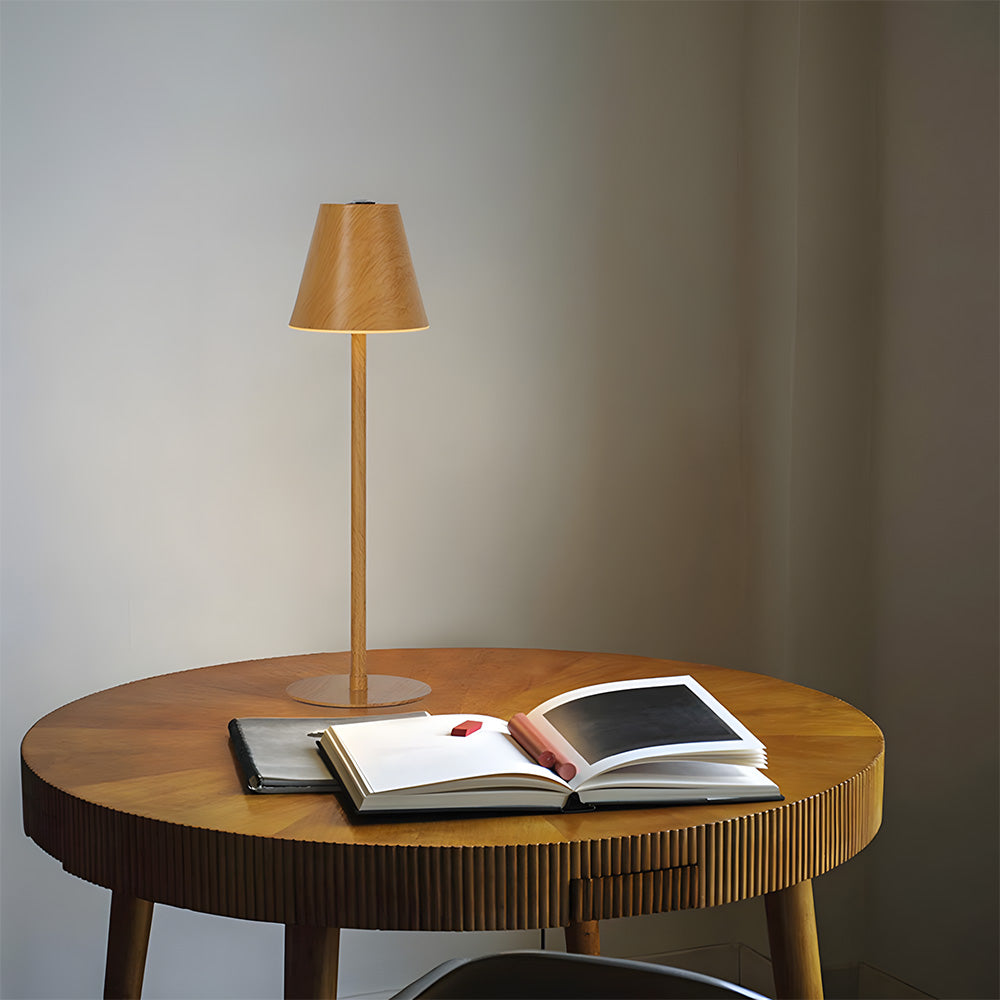 Aven | Rechargeable Touch-Control Table Lamp with Tall Stem Design