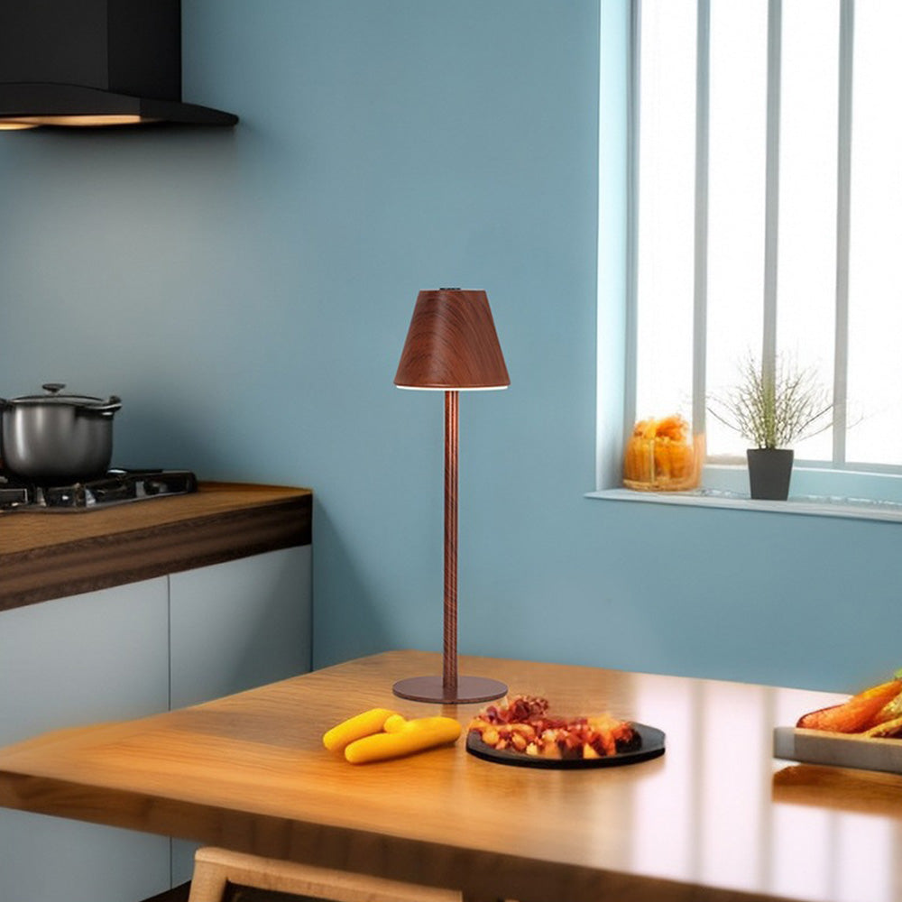 Aven | Rechargeable Touch-Control Table Lamp with Tall Stem Design