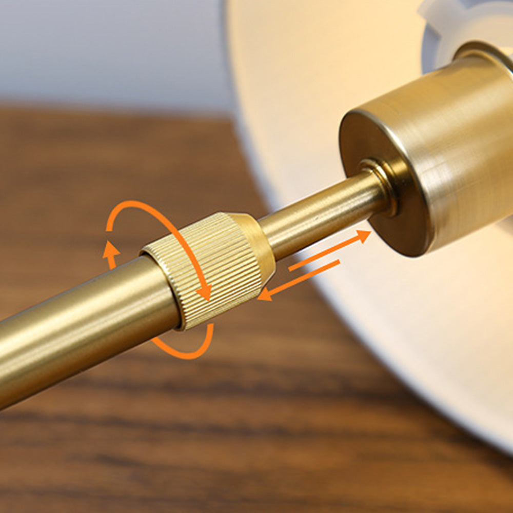 Niva | Rechargeable Nordic Telescopic Fabric Table Lamp