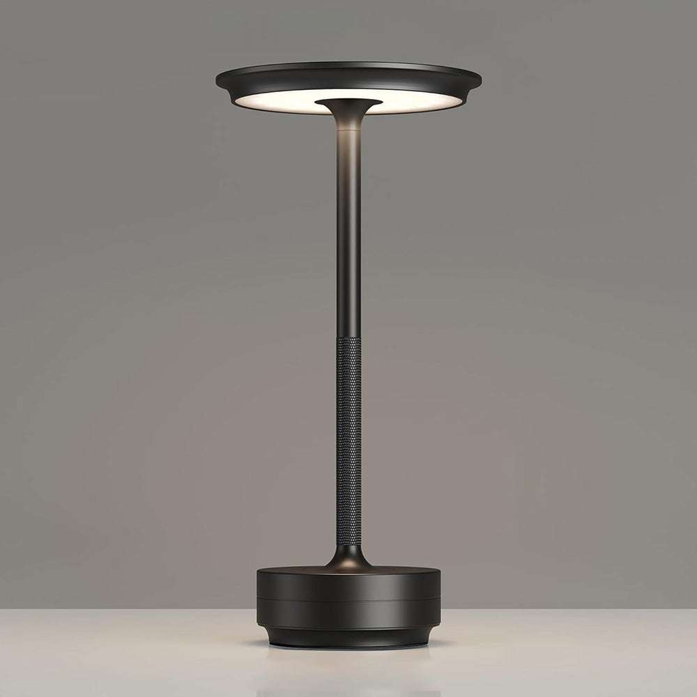 Elvar | Rechargeable Aluminium Flying Saucer Table Lamp