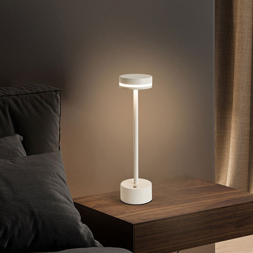 Alder | I-Shaped Rechargeable Touch Table Lamp