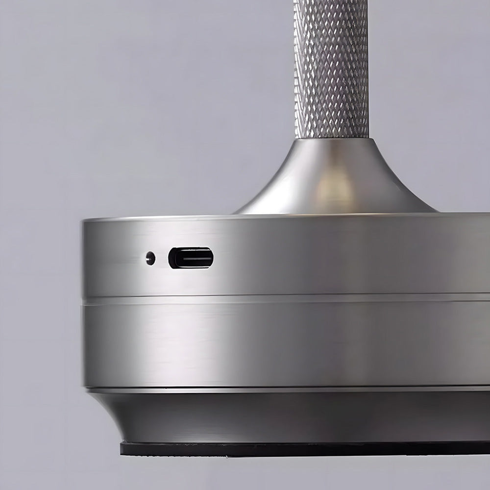 Elvar | Rechargeable Aluminium Flying Saucer Table Lamp