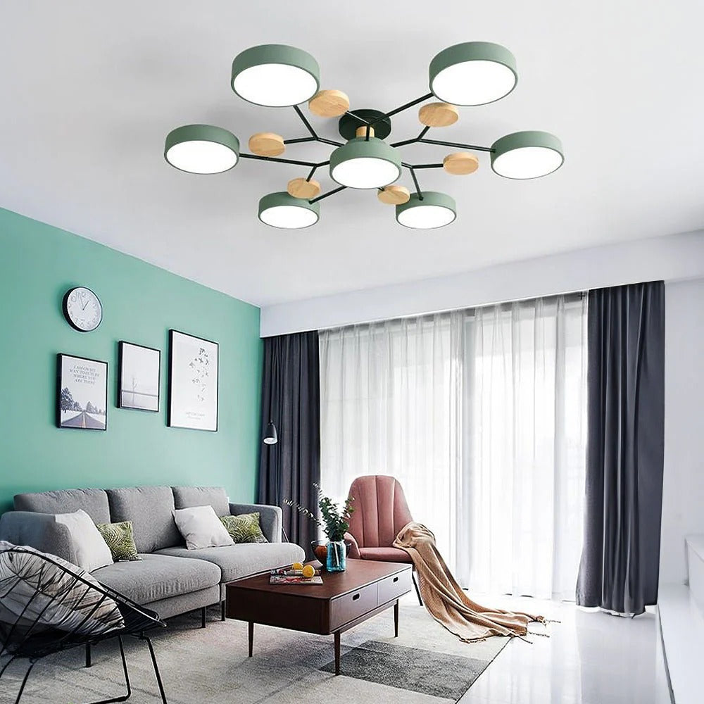 GlowLux | Modern LED Flush Mount Ceiling Light