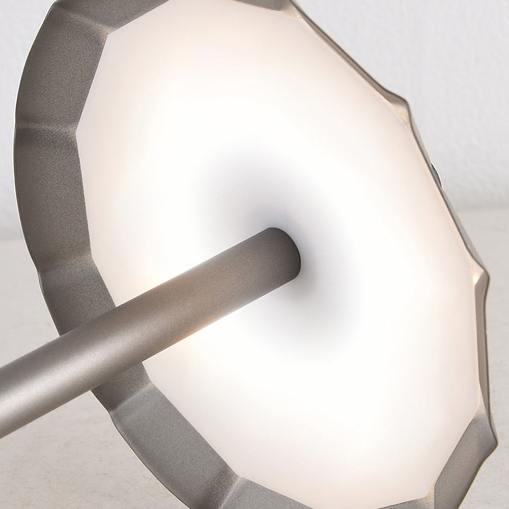 Nove | Rechargeable Table Lamp with Umbrella and Dome Acrylic Shade