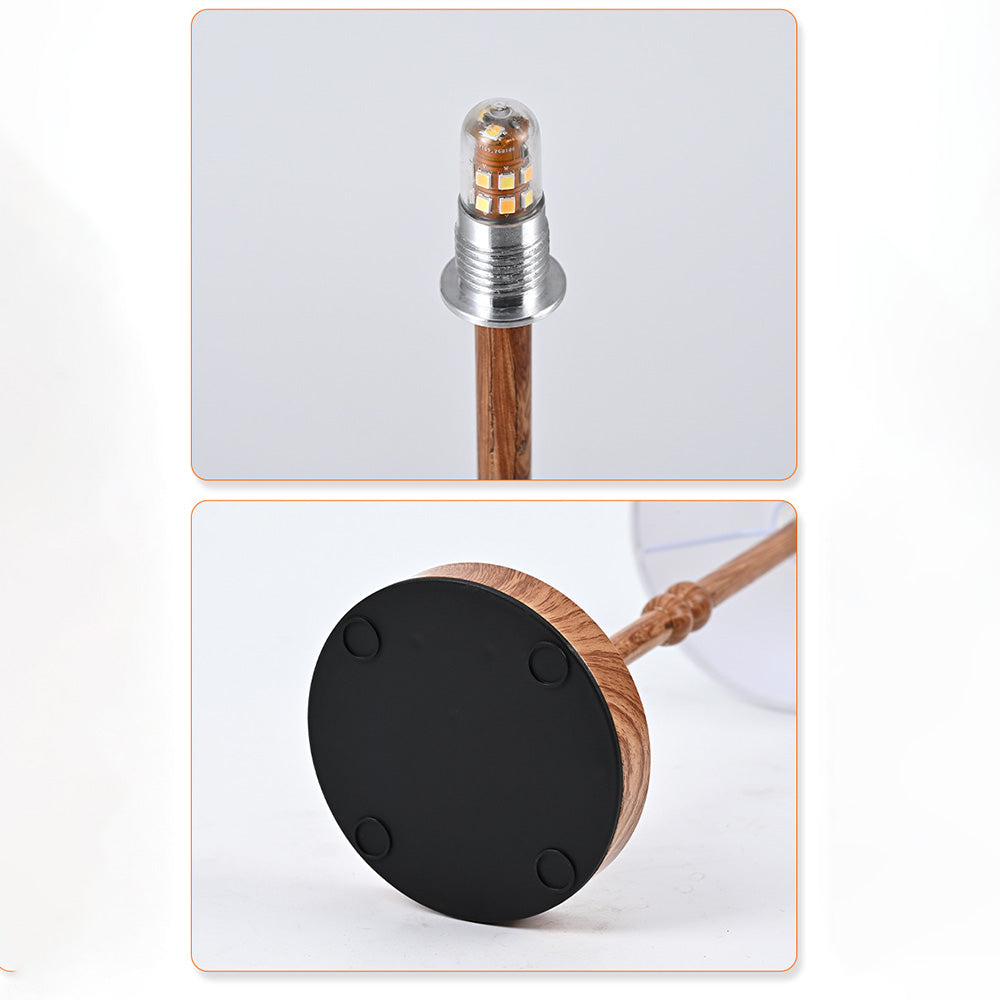 Noren | Rechargeable Dimmable Table Lamp with Nordic Vintage Fabric Design