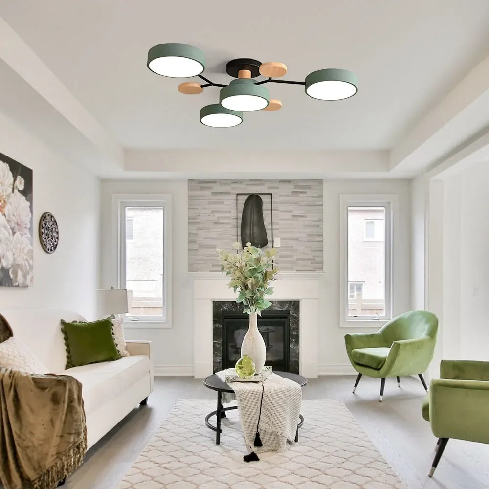 GlowLux | Modern LED Flush Mount Ceiling Light