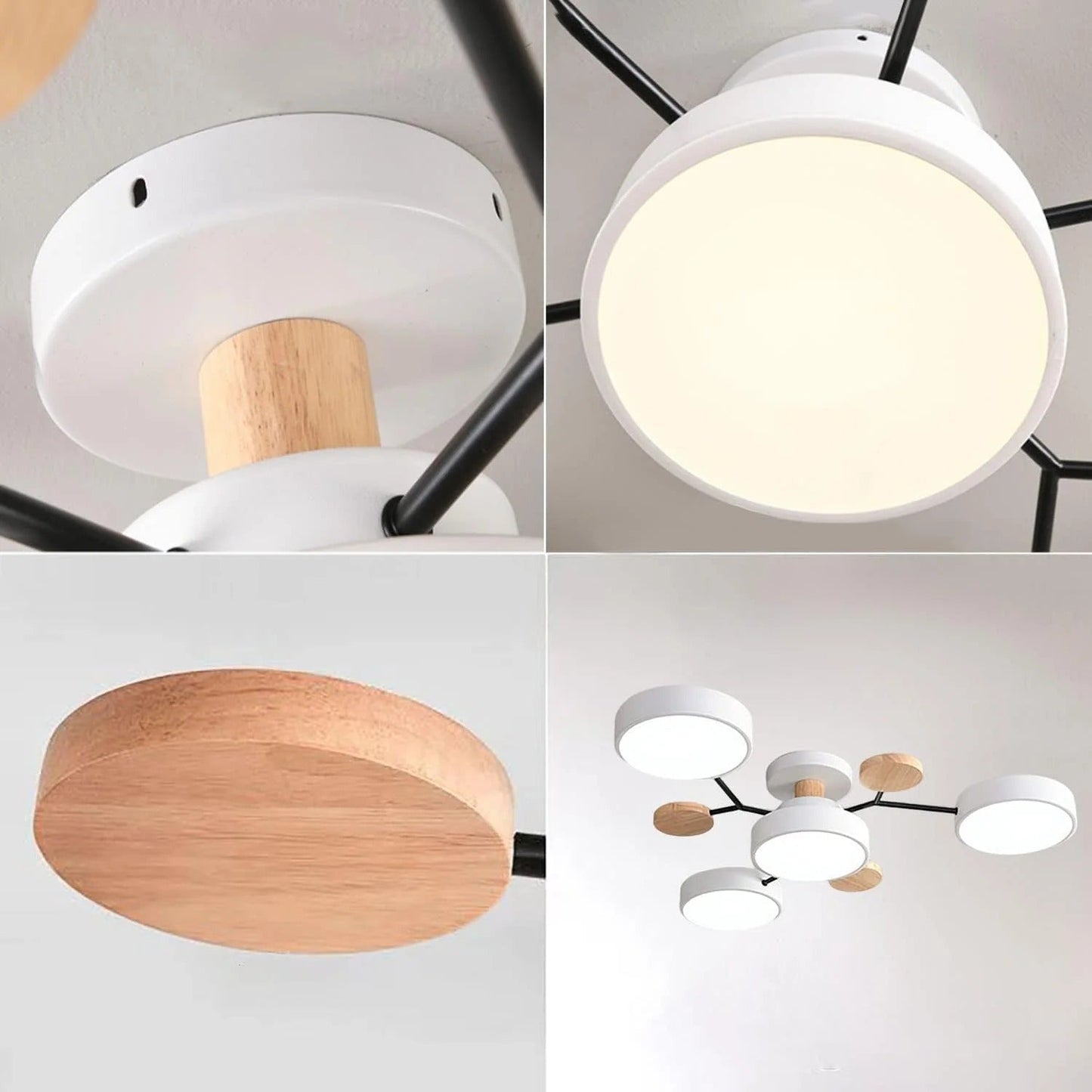 GlowLux | Modern LED Flush Mount Ceiling Light