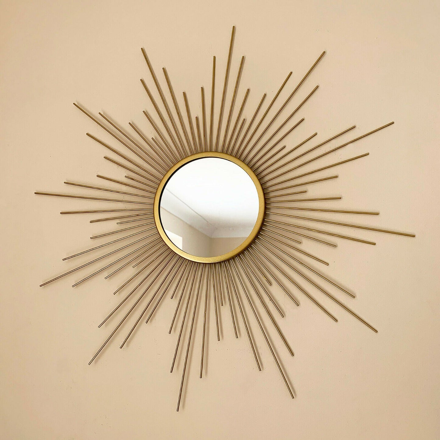 Solen | Gold Sunburst Mirror 60cm