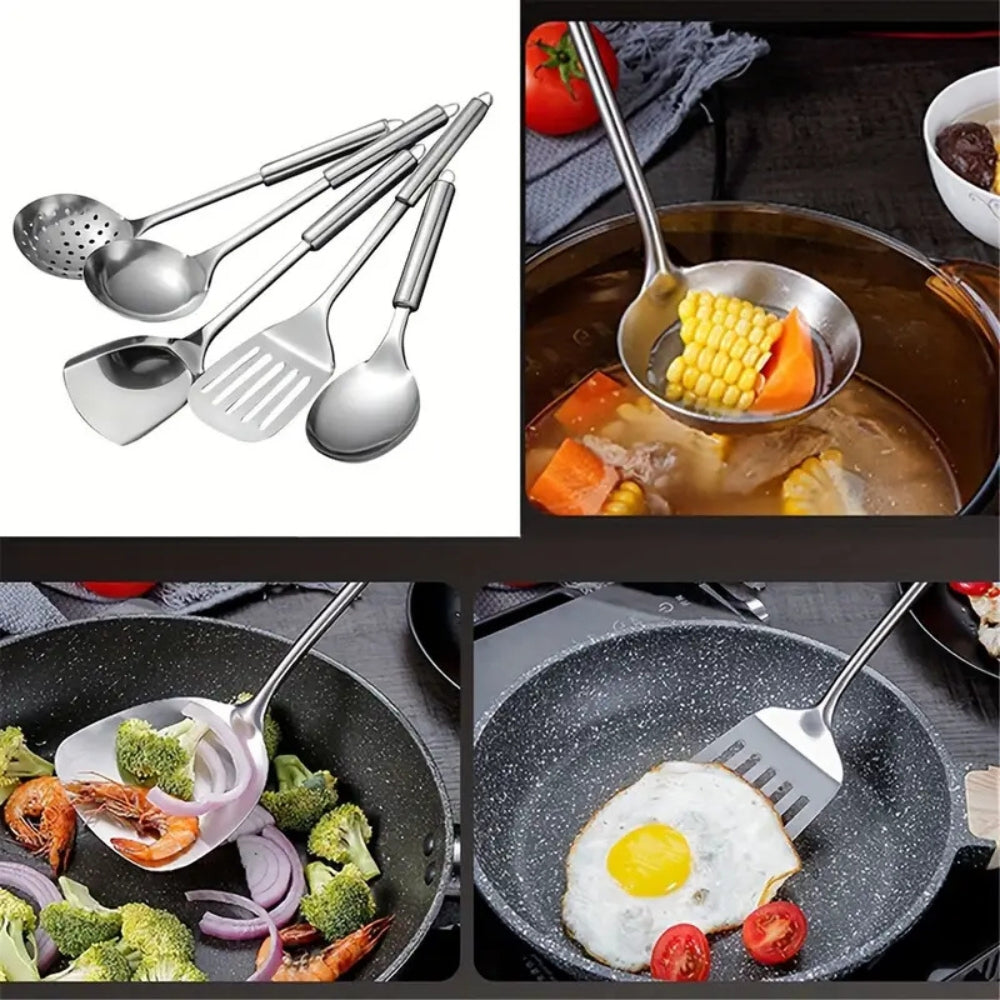 5-Piece Kitchen Utensil Set – Premium Cooking Utensils & Essentials