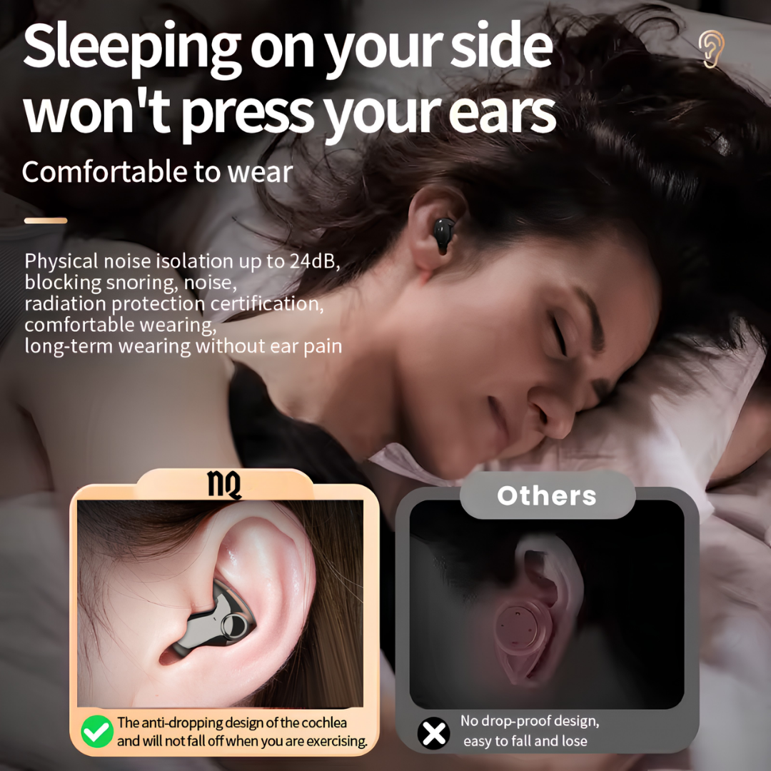 Wireless Sleep Earbuds – Compact Noise Cancelling Earbuds for Sleeping