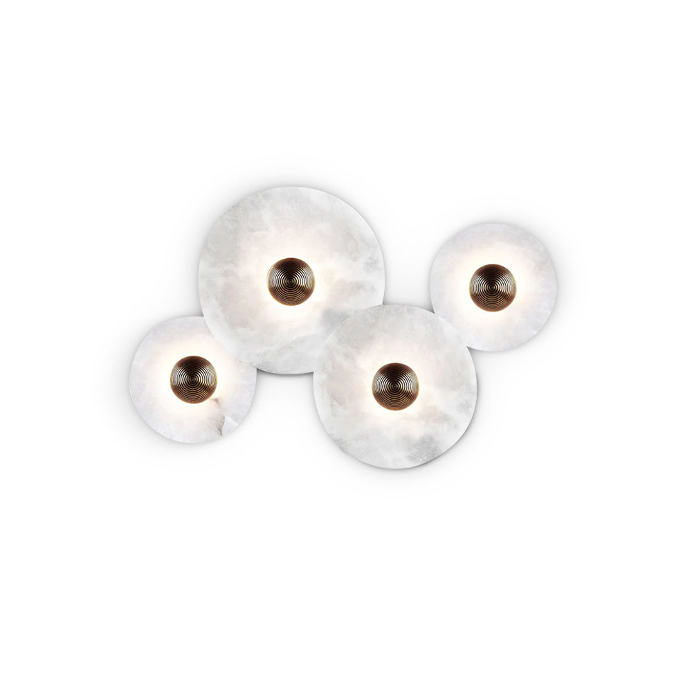 WallGlow | Stylish Round LED Flush Mount Wall Light