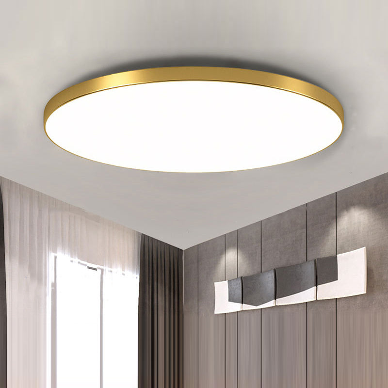 RoundLux | Contemporary Round LED Flush Mount Ceiling Light