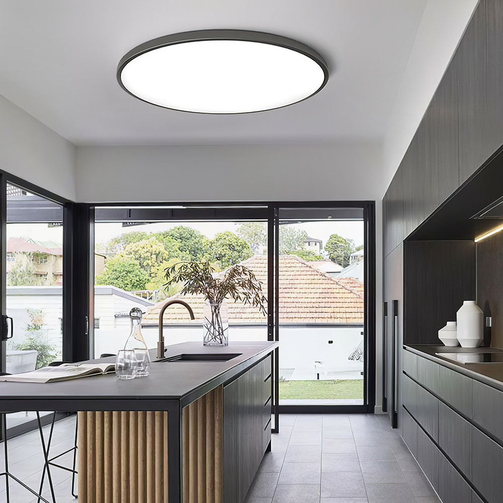 RoundLux | Contemporary Round LED Flush Mount Ceiling Light