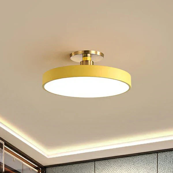 MiniLux | Modern Minimalist Round LED Ceiling Light for Home