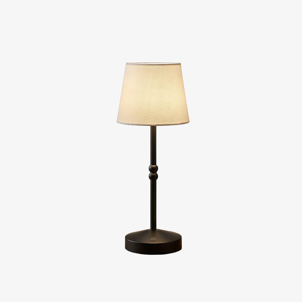 Noren | Rechargeable Dimmable Table Lamp with Nordic Vintage Fabric Design