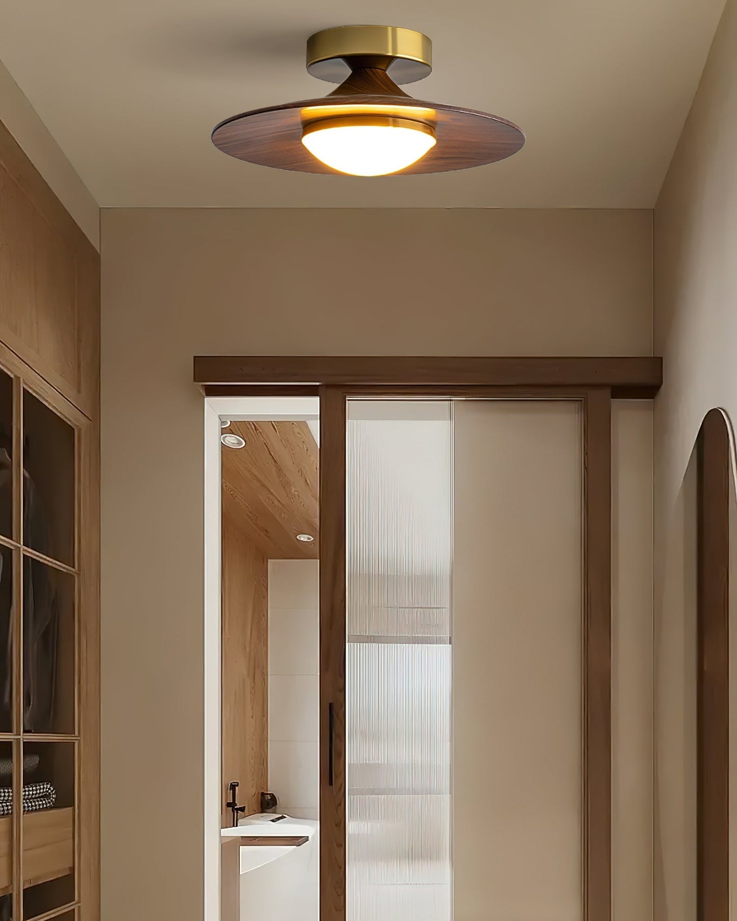 CompactXen | Modern Compact Flush Mount LED Ceiling Light