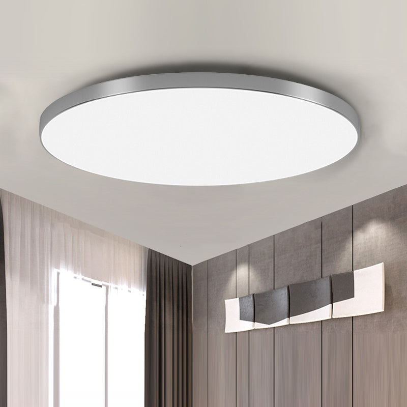 RoundLux | Contemporary Round LED Flush Mount Ceiling Light