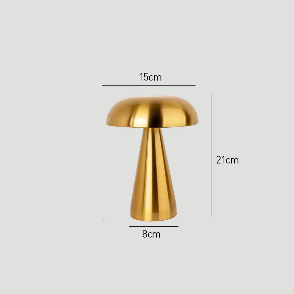 Sorell | Nordic-Inspired Rechargeable Dimmable Mushroom Lamp