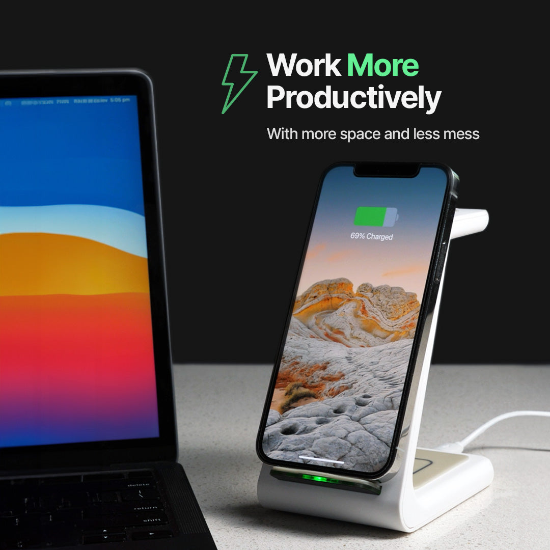 SmartCharge | High-Speed Wireless Charging Hub for Multiple Devices