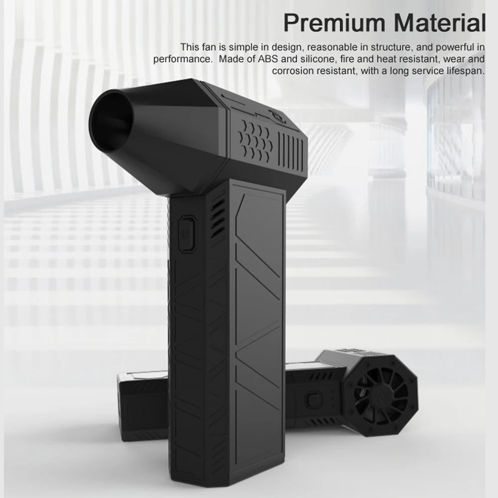 JetFlow | Portable Cordless Electric Air Duster – Rechargeable USB Handheld Jet Blower