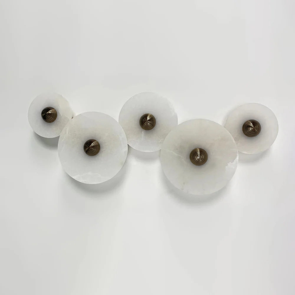 WallGlow | Stylish Round LED Flush Mount Wall Light