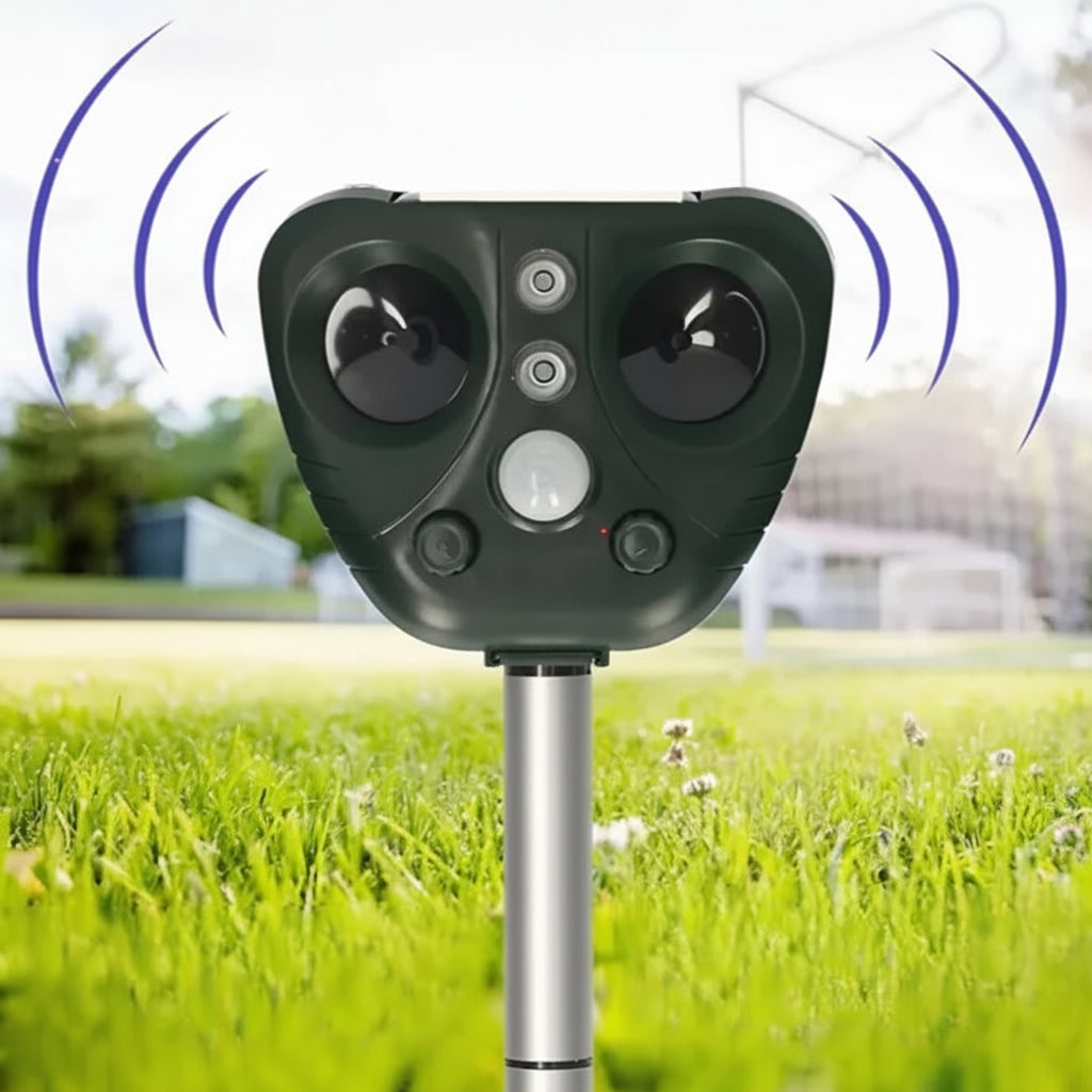 ShieldZone | Motion-Activated Solar Ultrasonic Animal Repeller