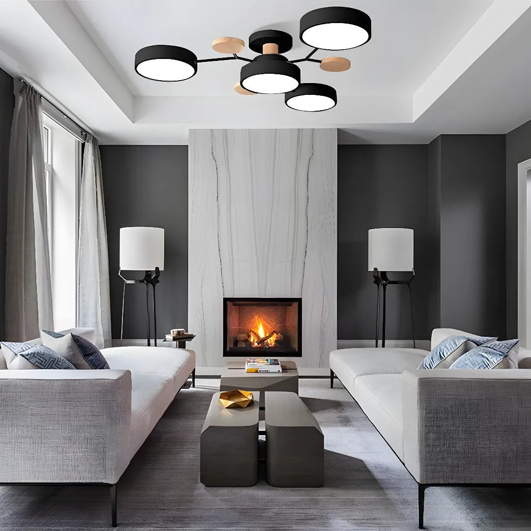 GlowLux | Modern LED Flush Mount Ceiling Light