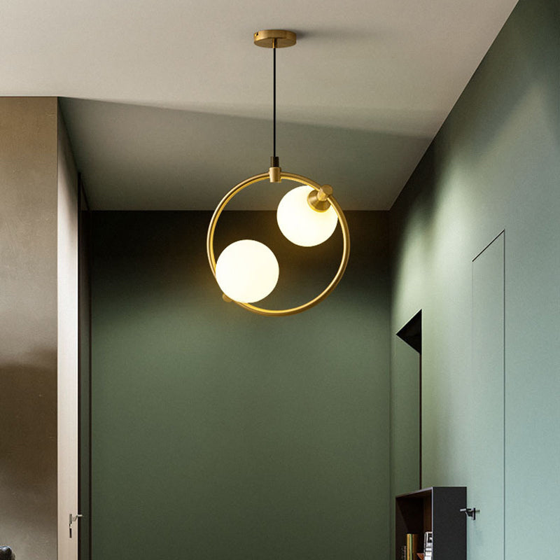 ScandiGlobe | Curved Globe Design Scandinavian Ceiling Light