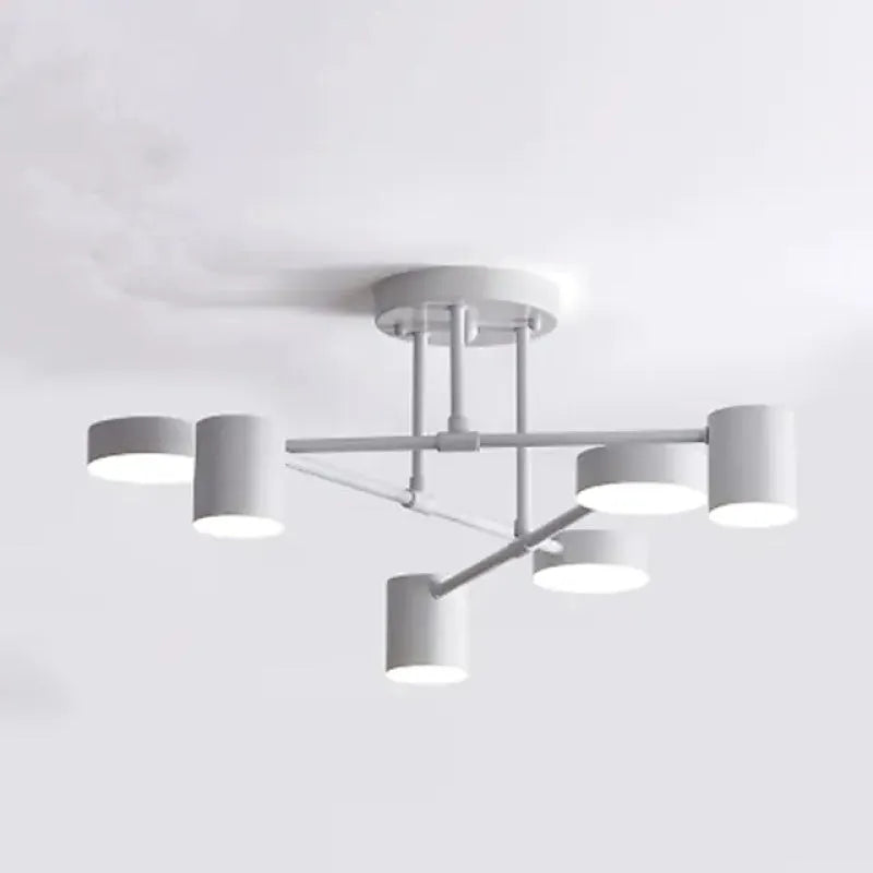 HexaGlow | Contemporary 6-Light Adjustable Ceiling Fixture