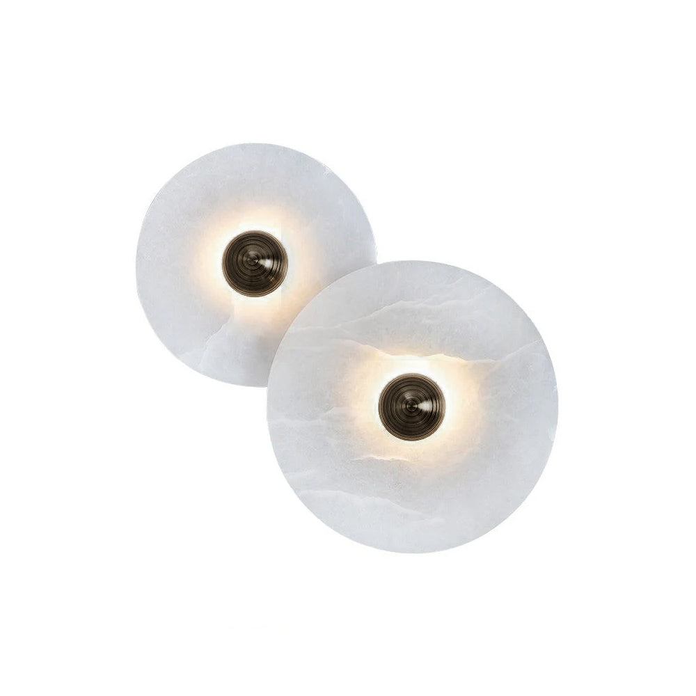 WallGlow | Stylish Round LED Flush Mount Wall Light