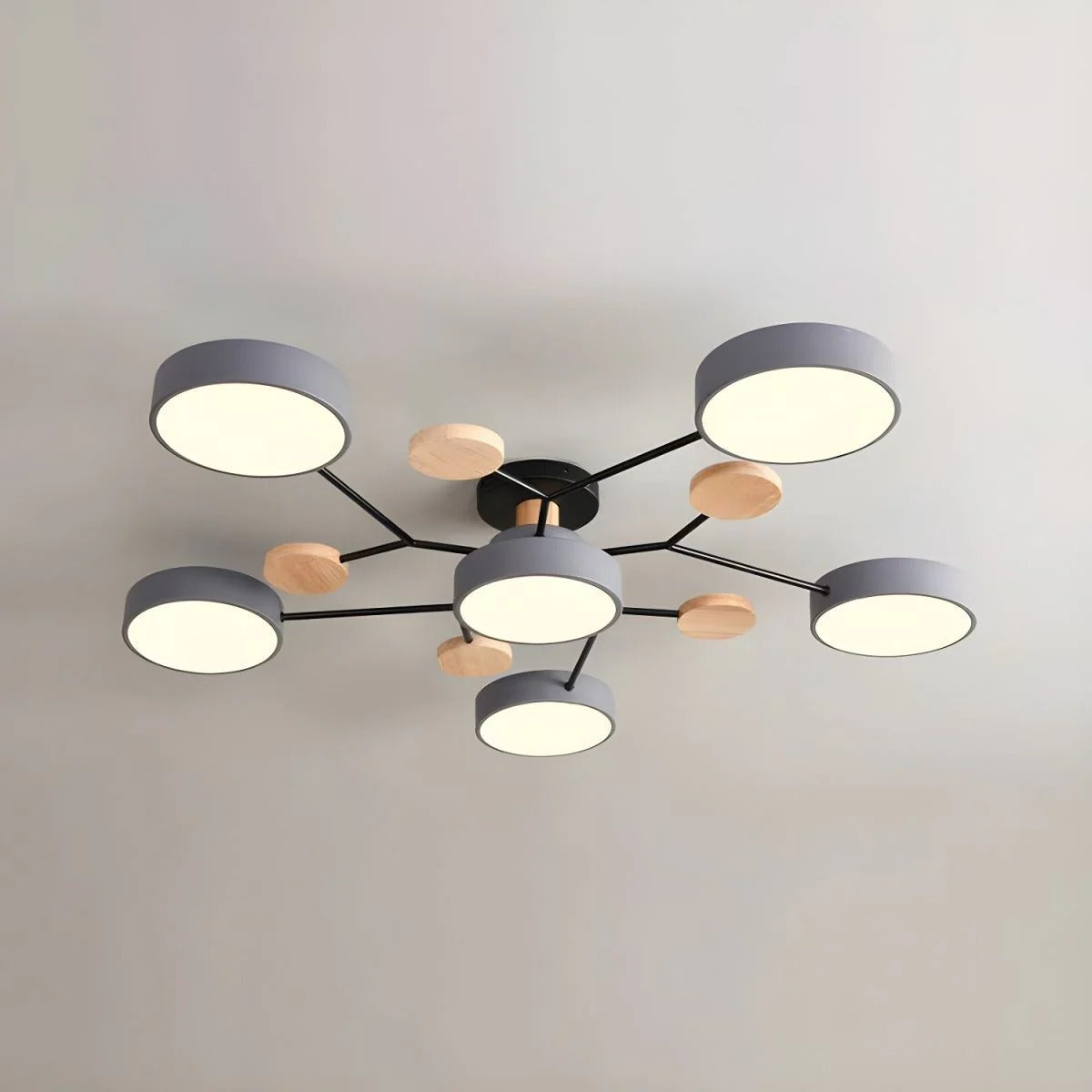 GlowLux | Modern LED Flush Mount Ceiling Light