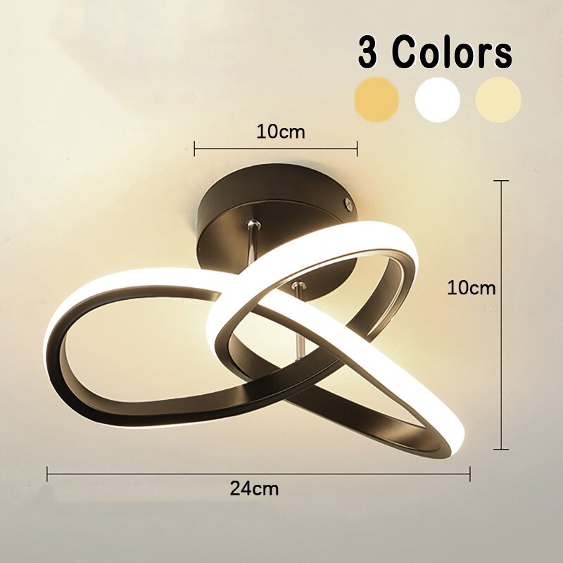 TriRing | Modern Adjustable LED 3-Ring Ceiling Light
