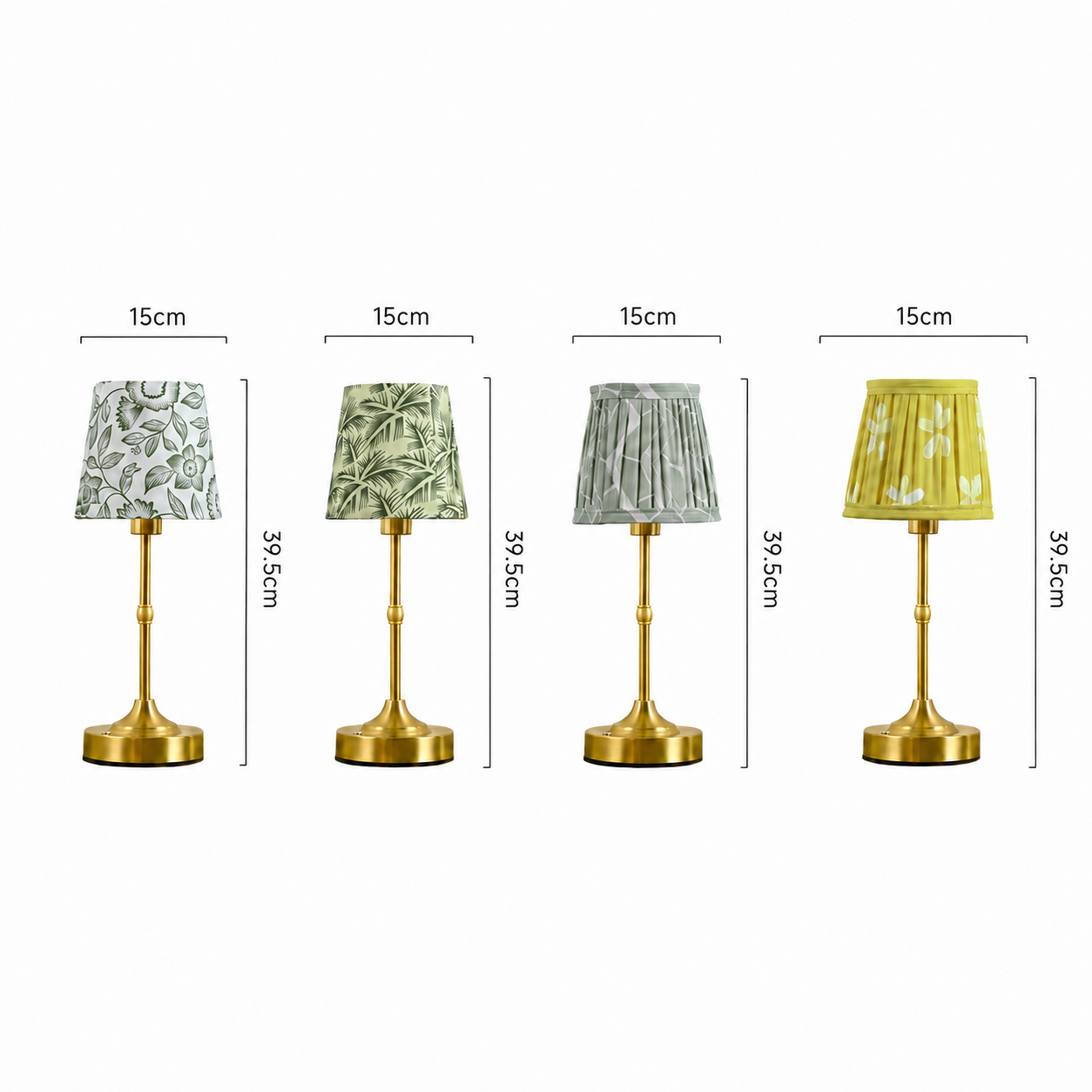 Auren | Stylish Rechargeable Fabric Table Lamp for Living Room and Bedroom