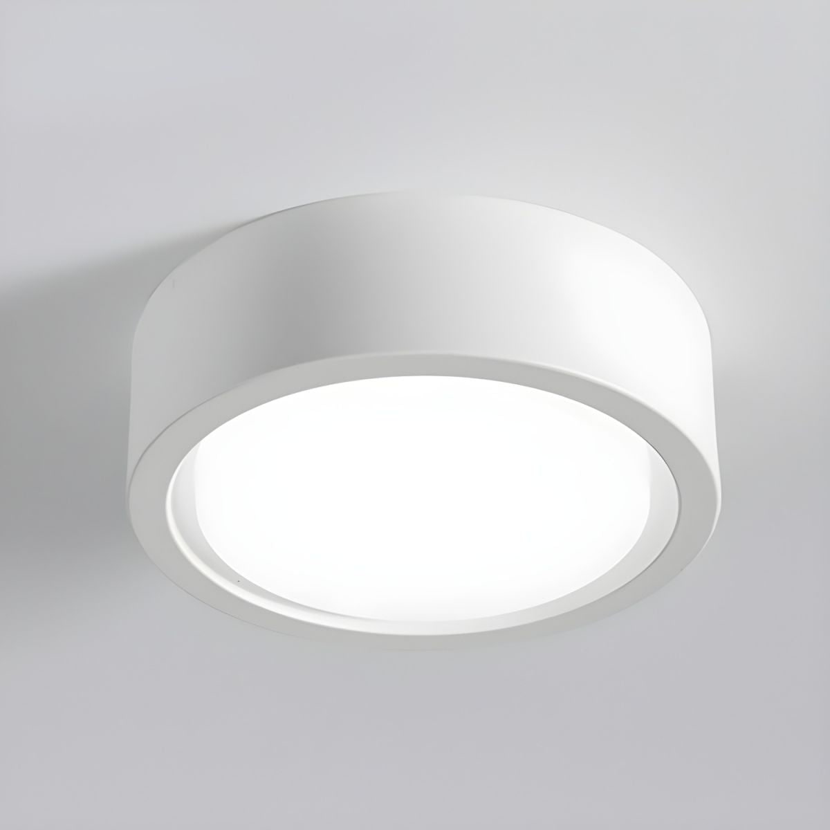 CylinderLux | Modern Flush Mount Cylinder LED Ceiling Light – Energy Efficient