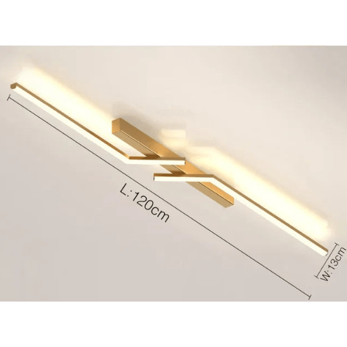 LuminaLine | Remote-Controlled Dimmable Linear LED Ceiling Light