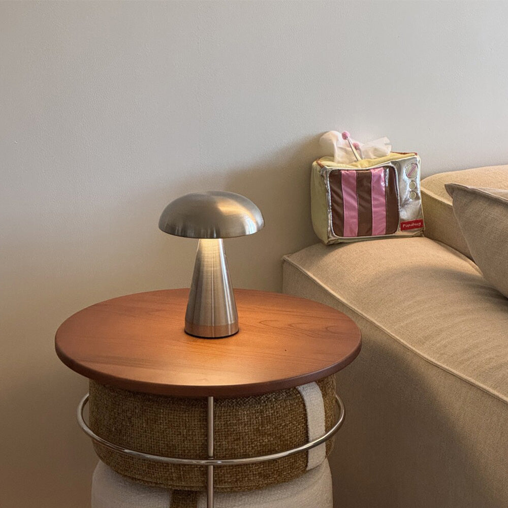 Sorell | Nordic-Inspired Rechargeable Dimmable Mushroom Lamp