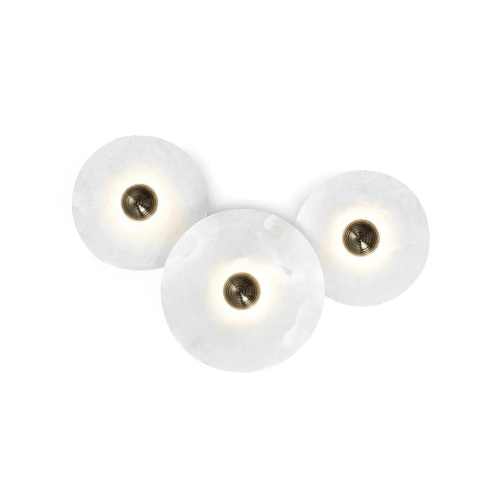 WallGlow | Stylish Round LED Flush Mount Wall Light