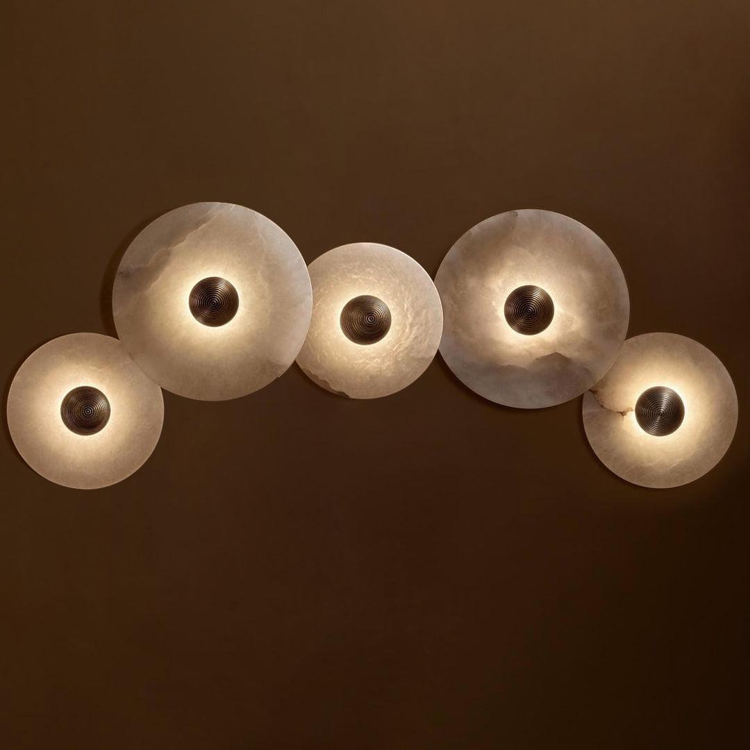 WallGlow | Stylish Round LED Flush Mount Wall Light